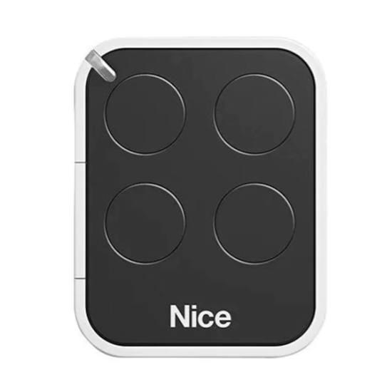 Controle Remoto Nice Era One 4 Canais 433 MHz